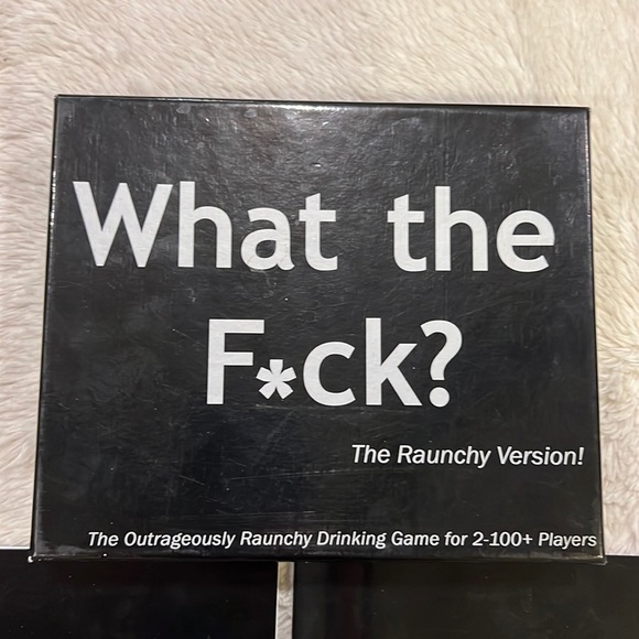What the F*ck Drinking Game The Raunchy Version - Picture 1 of 4